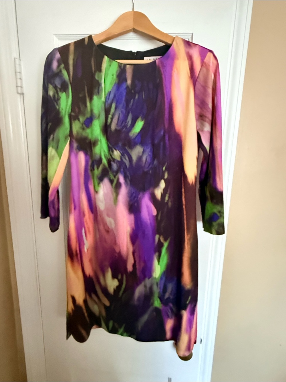 Trina Turk Watercolor Sheath Dress